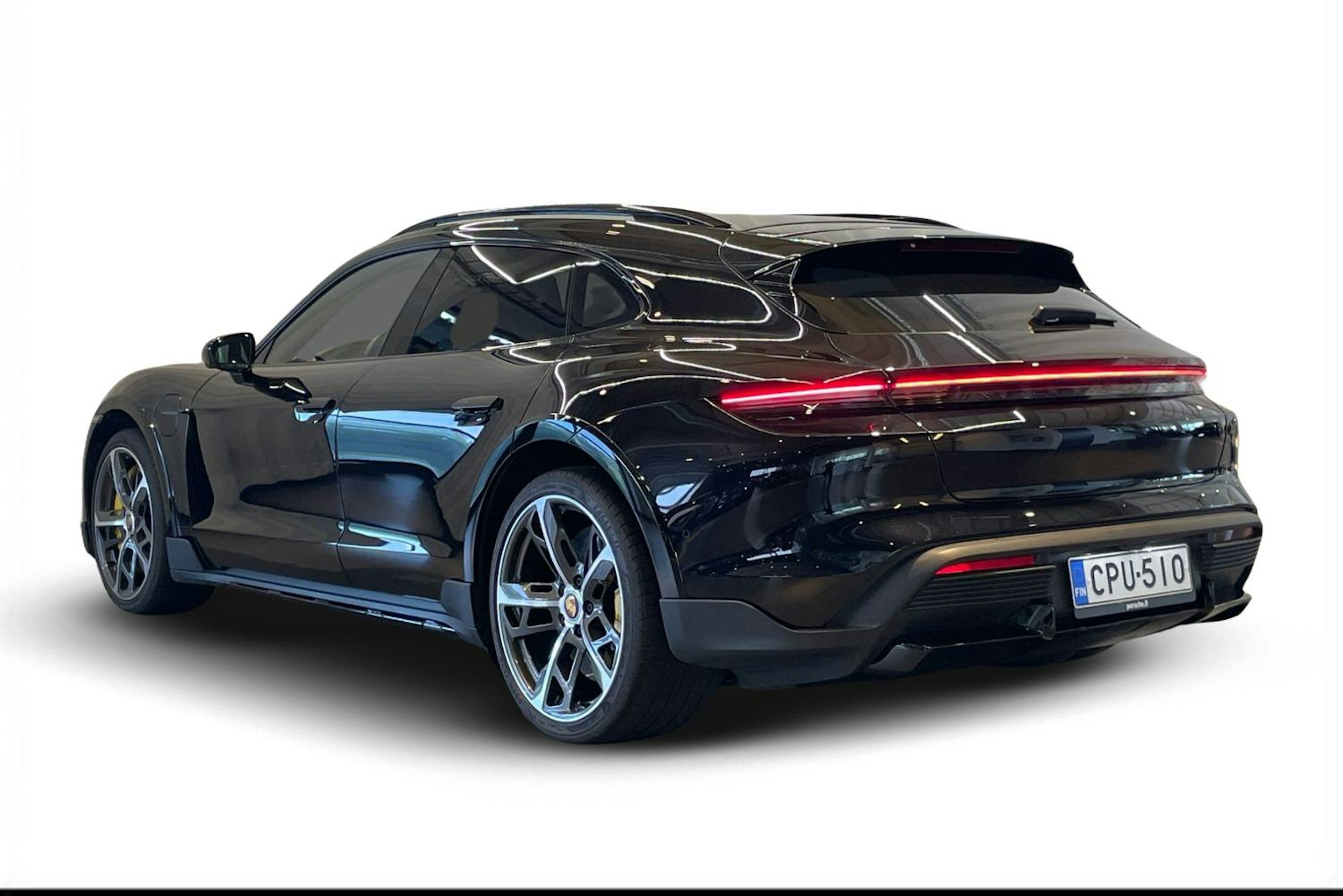 musta Porsche Taycan 2021 kuva 2.