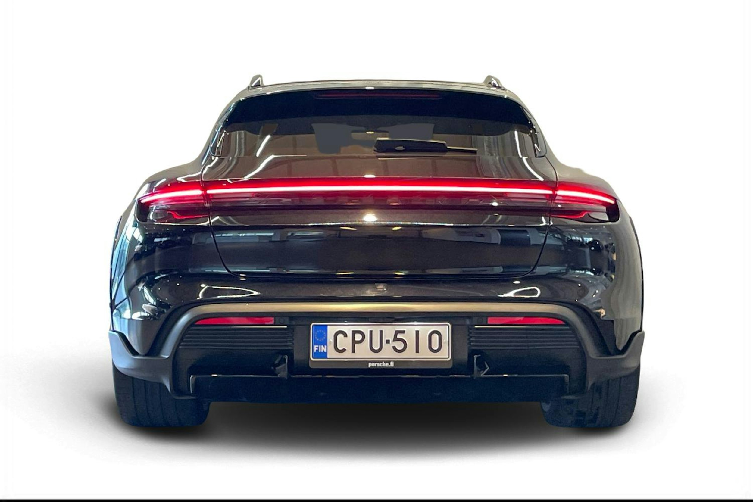 musta Porsche Taycan 2021 kuva 3.