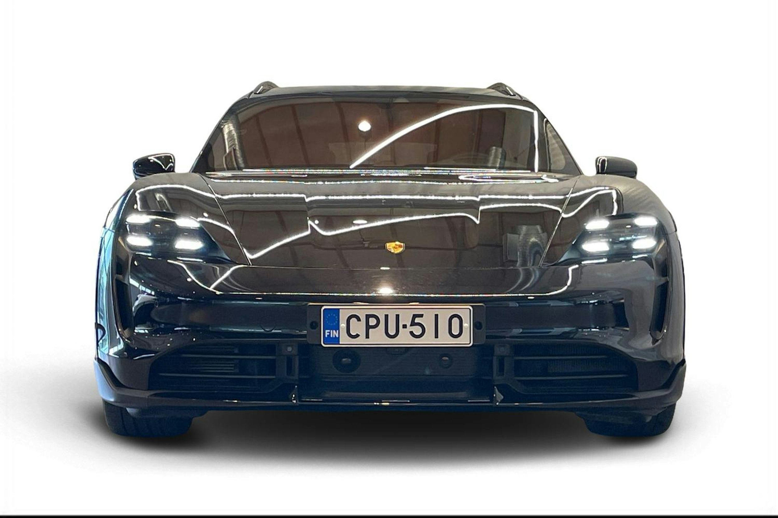 musta Porsche Taycan 2021 kuva 4.