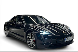 musta Porsche Taycan 2021 kuva 1.