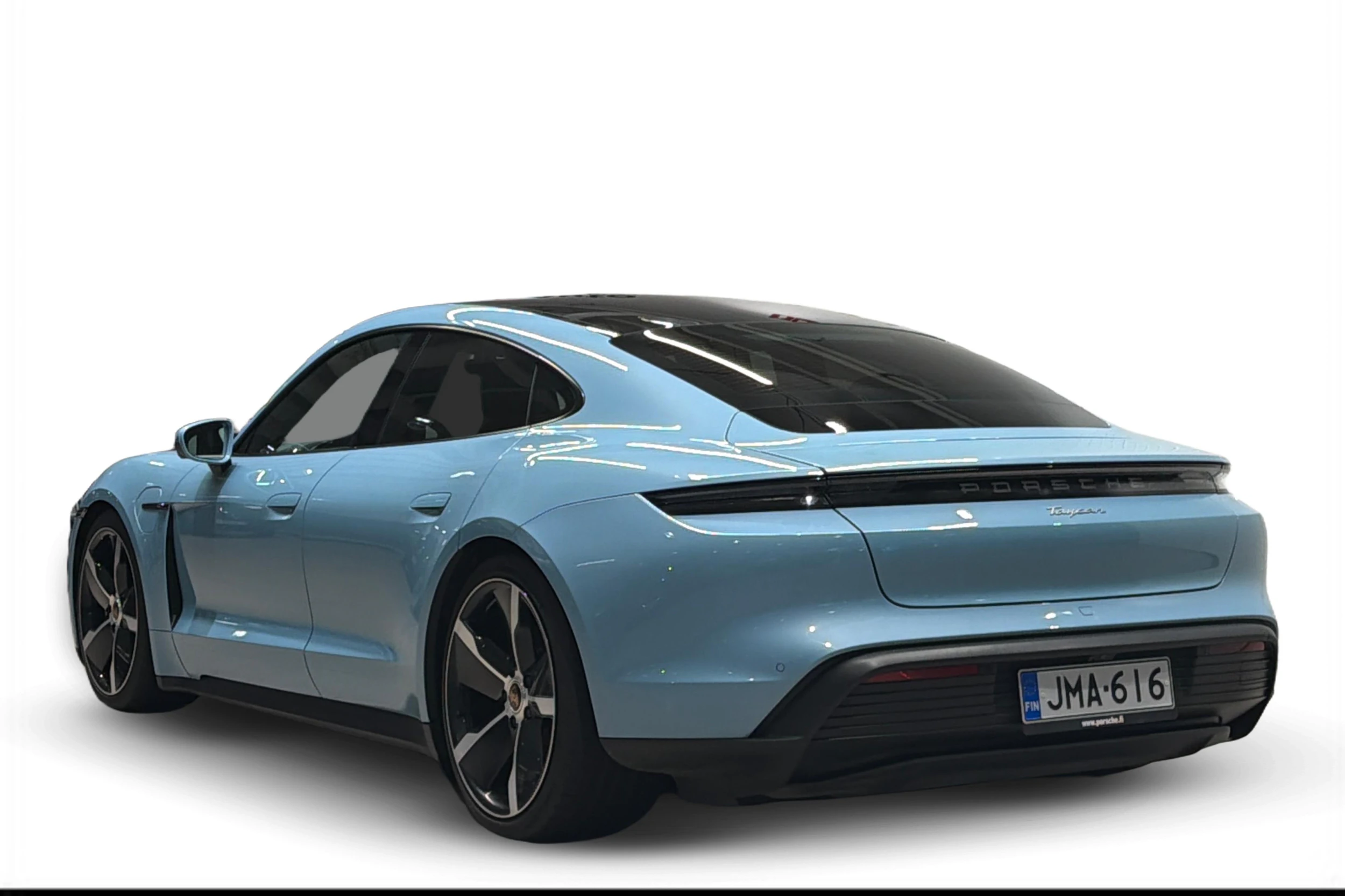 sininen Porsche Taycan 2021 kuva 2.