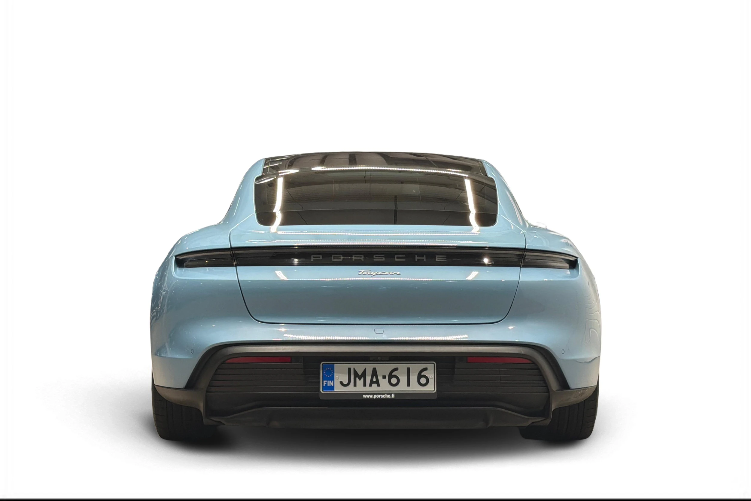 sininen Porsche Taycan 2021 kuva 3.