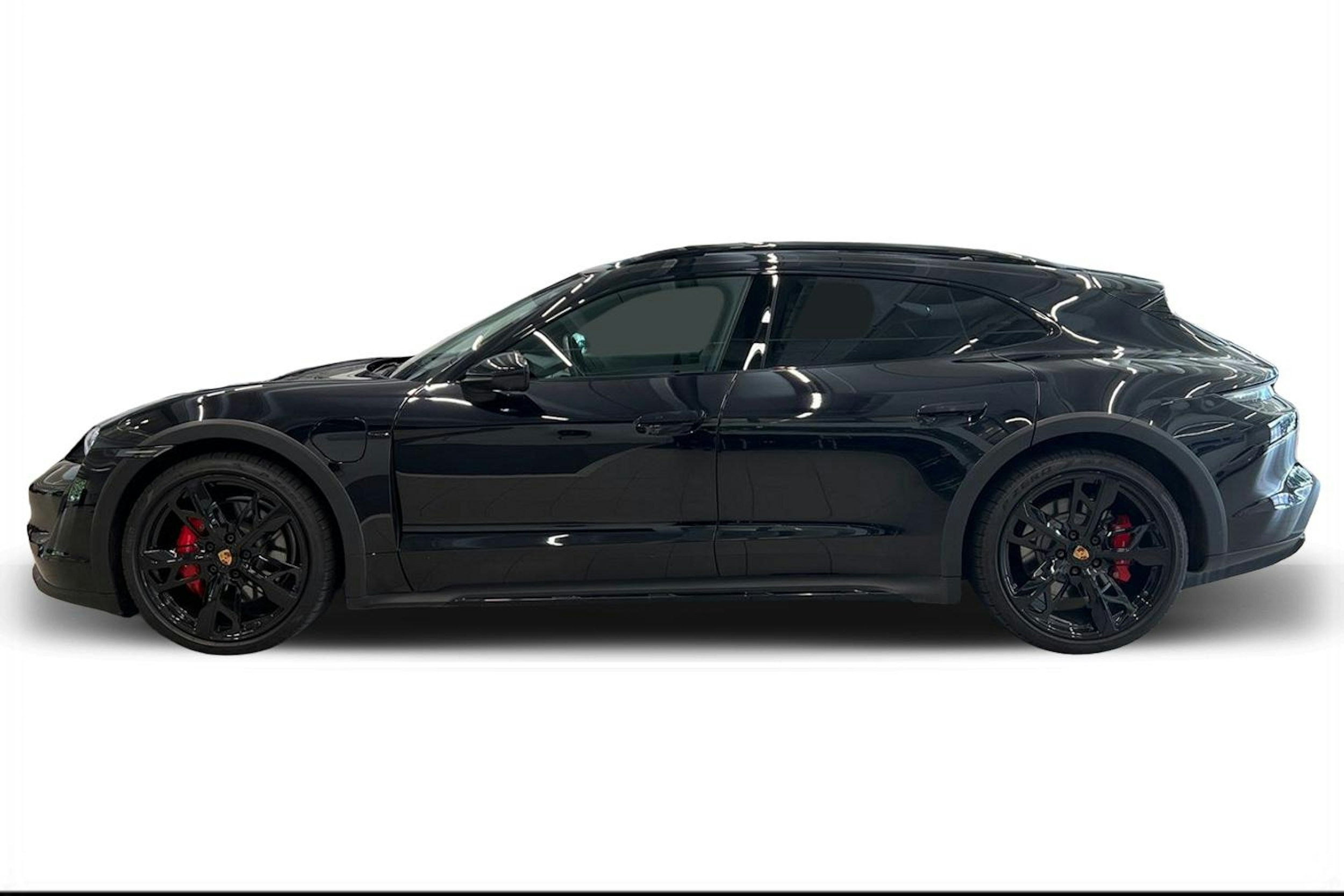 musta Porsche Taycan 2021 kuva 5.