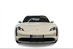 valkoinen Porsche Taycan 2022 kuva 4.