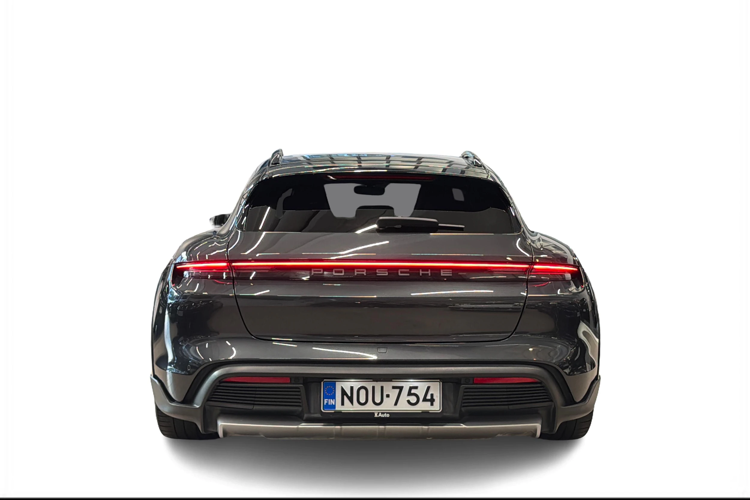 harmaa Porsche Taycan 2021 kuva 3.