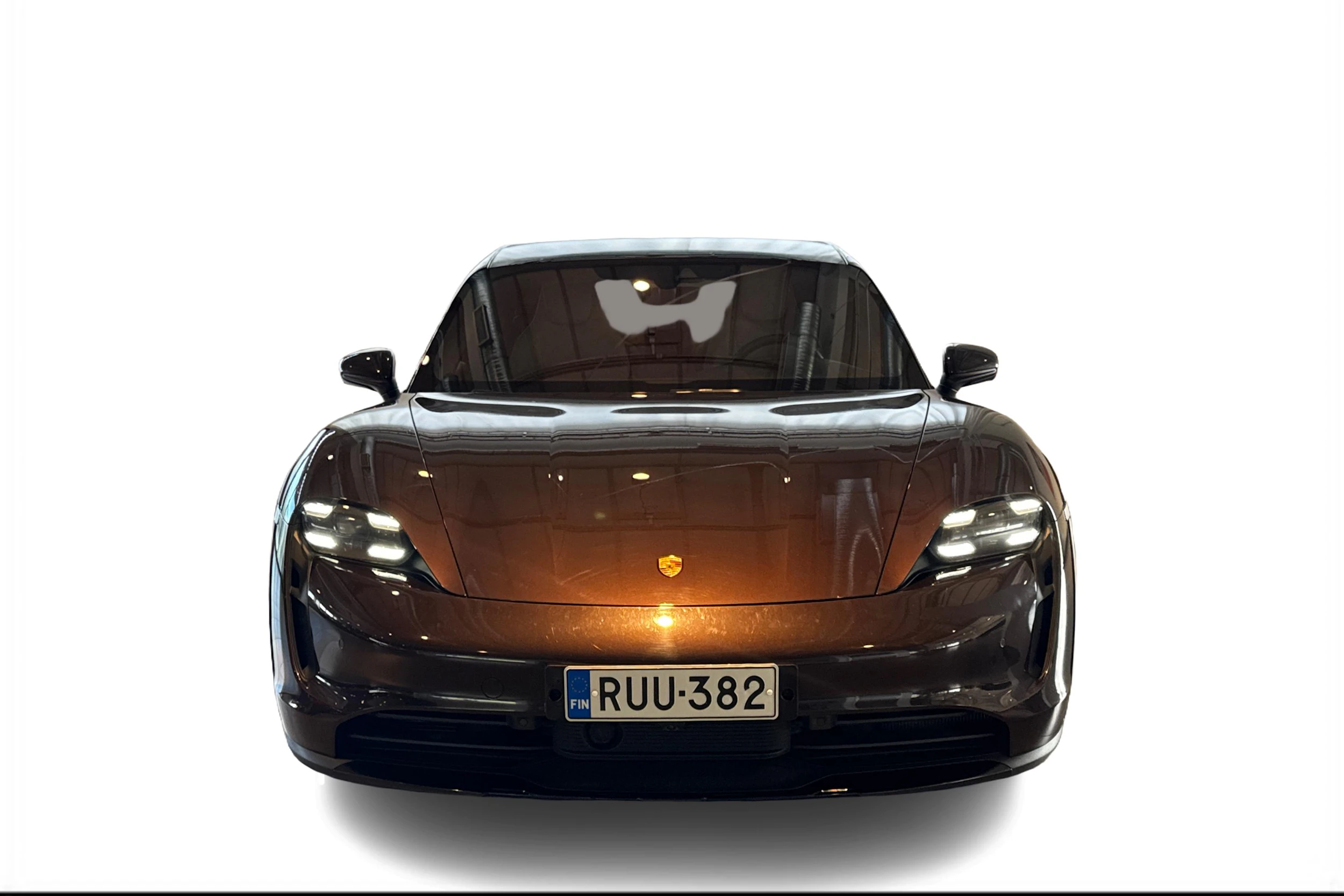 Ruskea (beige) Porsche Taycan 2021 kuva 5.