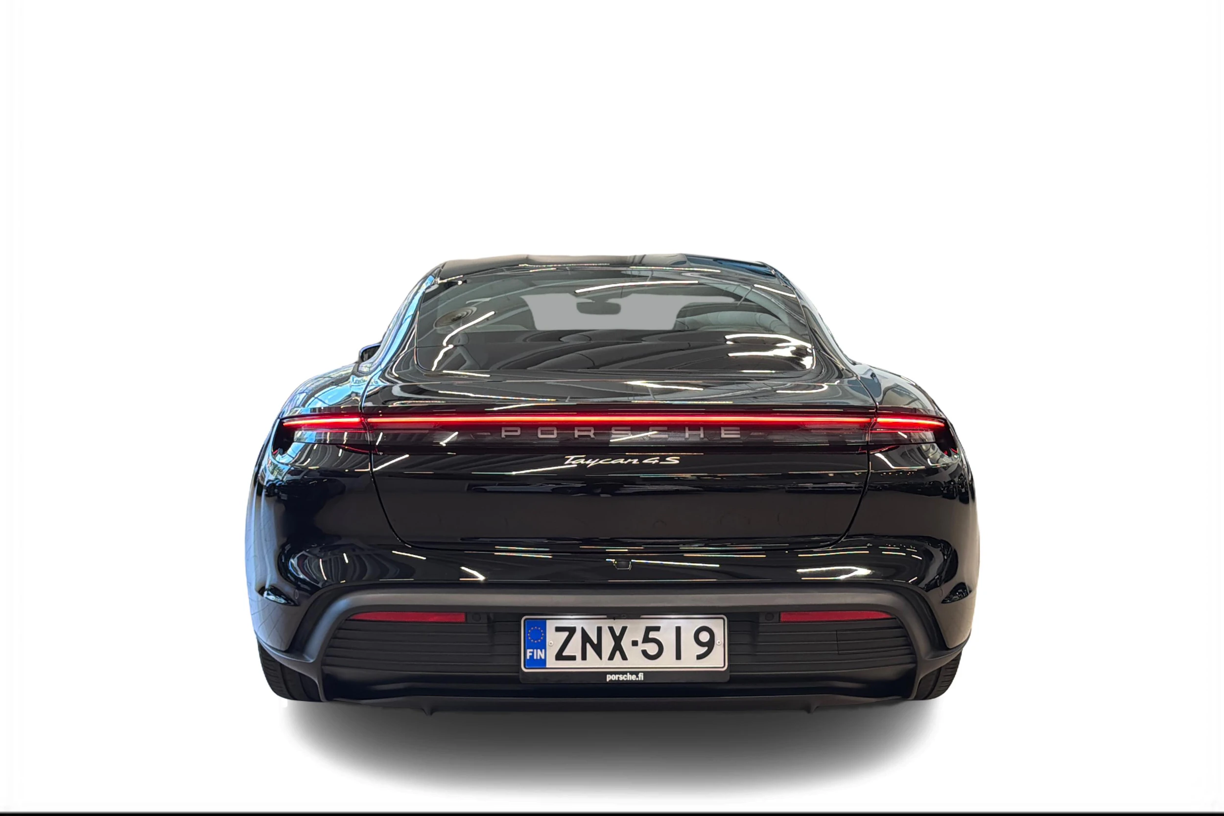 musta Porsche Taycan 2021 kuva 3.