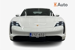 valkoinen Porsche Taycan 2022 kuva 5.