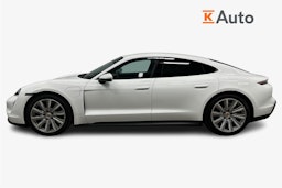 valkoinen Porsche Taycan 2022 kuva 6.
