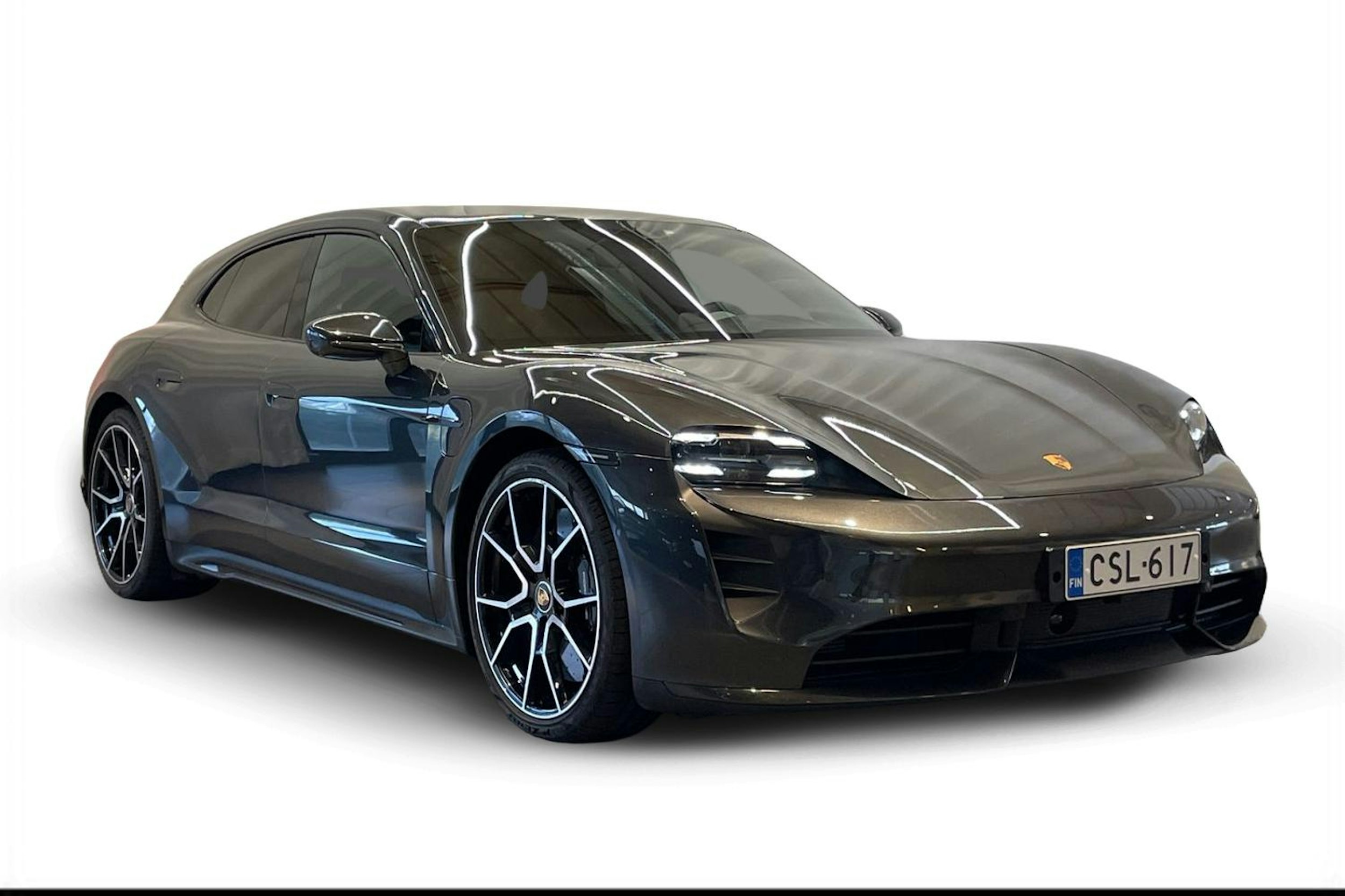 musta Porsche Taycan 2022 kuva 1.