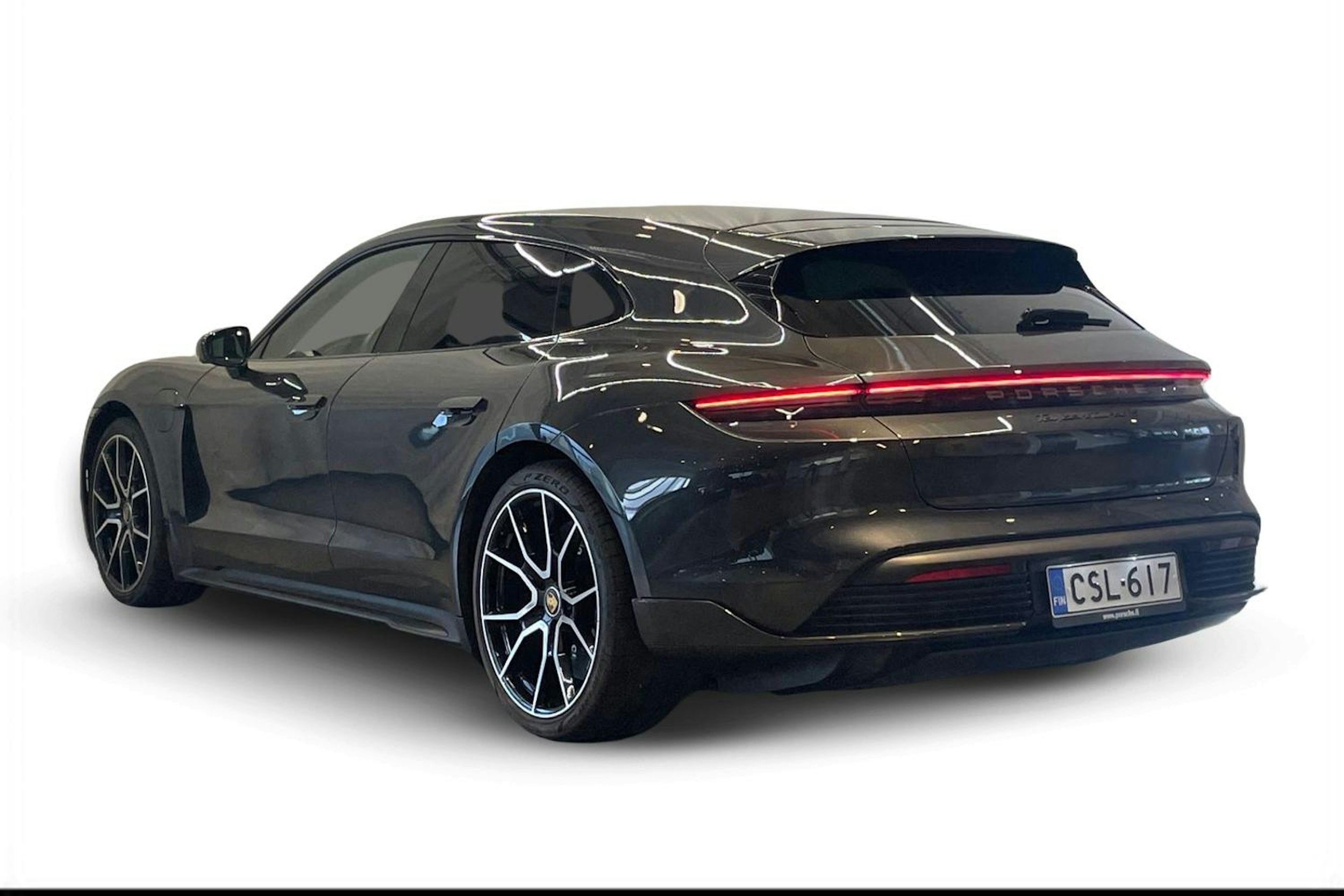 musta Porsche Taycan 2022 kuva 2.