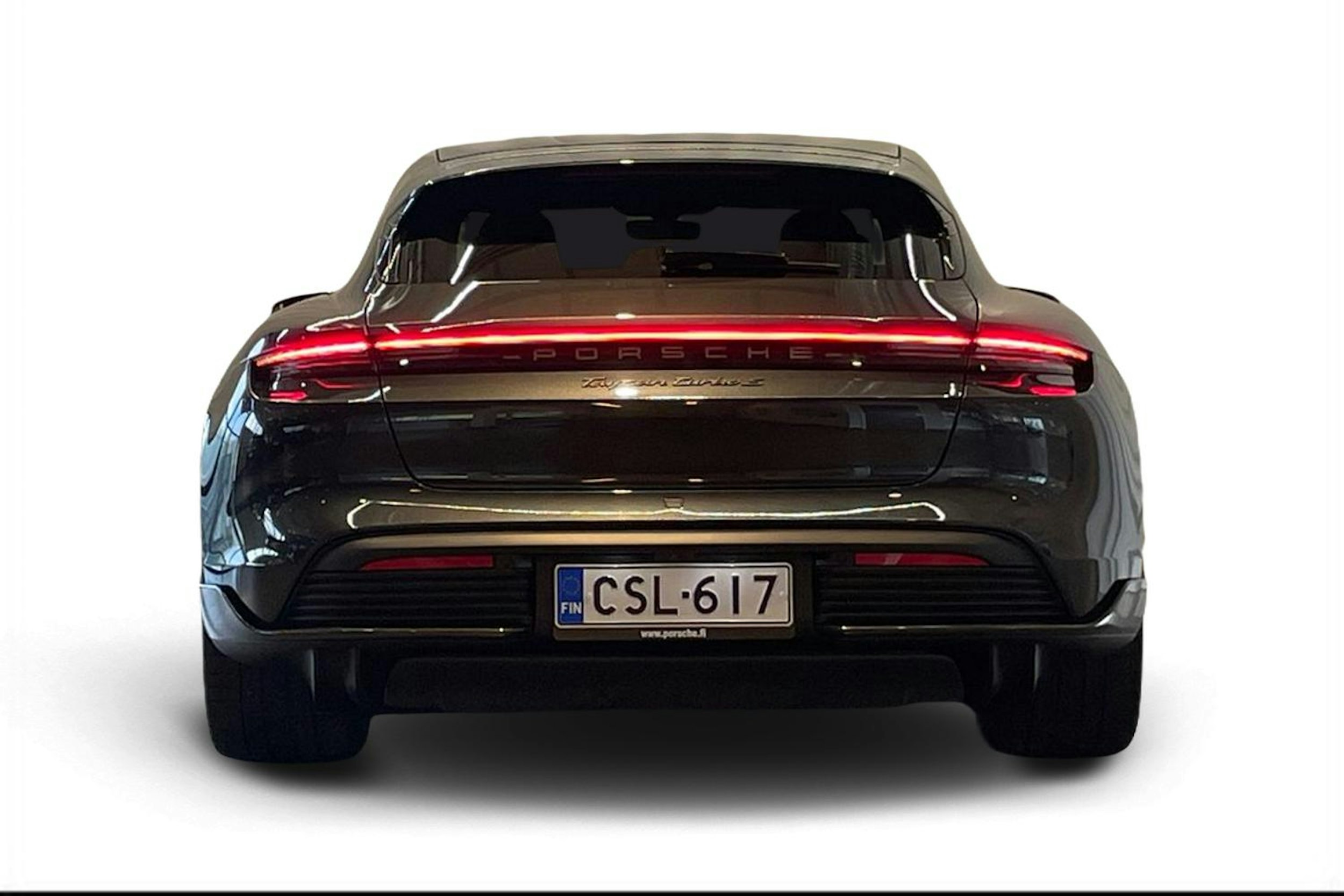 musta Porsche Taycan 2022 kuva 3.