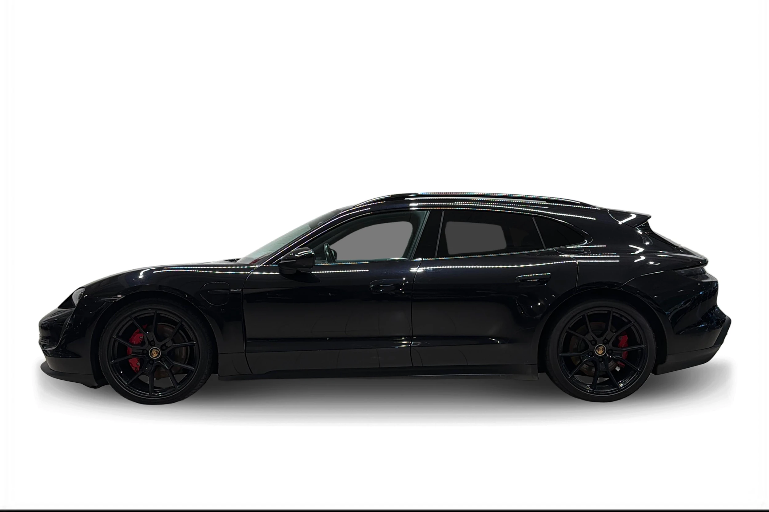 Musta Porsche Taycan 2022 kuva 5.