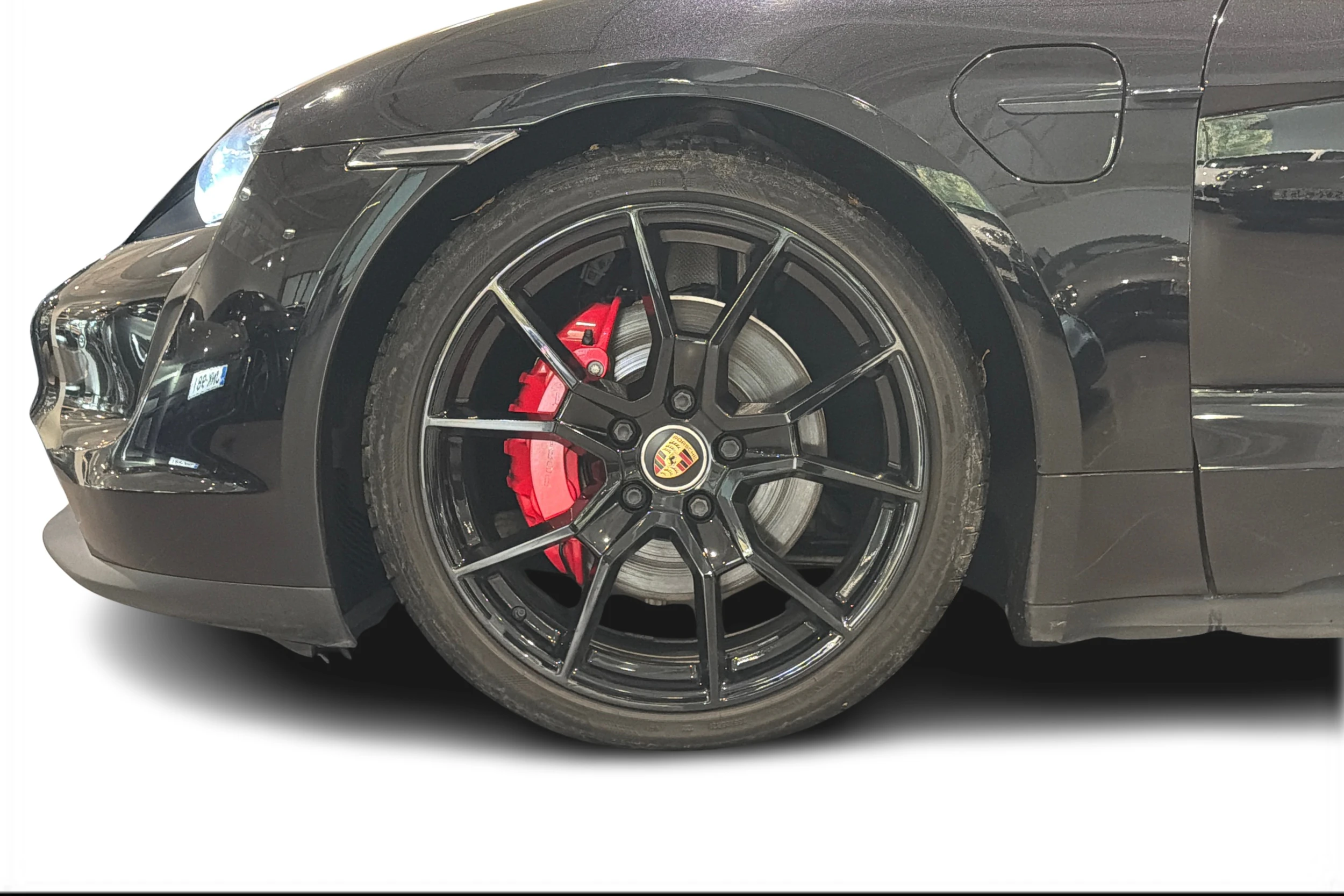 Musta Porsche Taycan 2022 kuva 7.