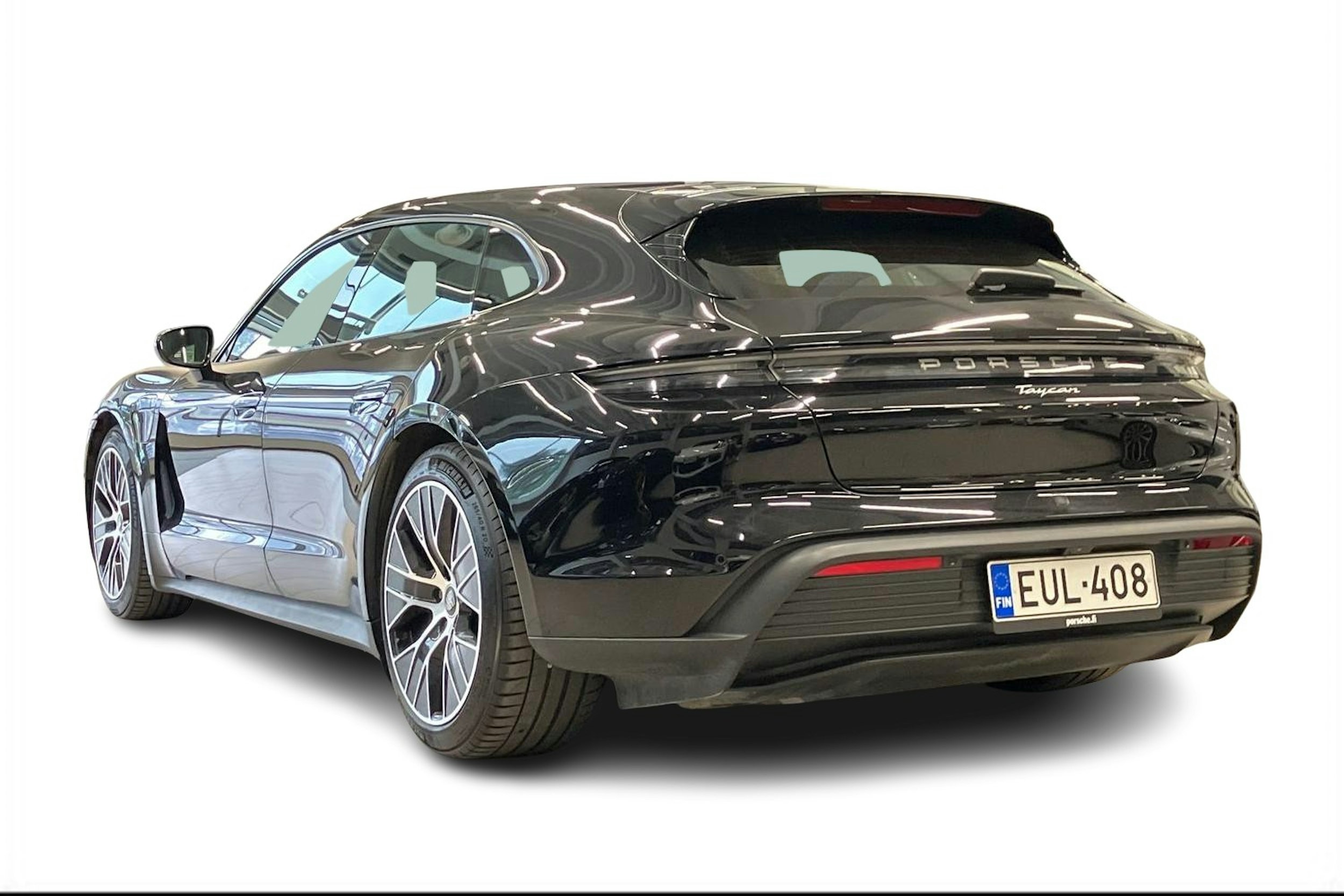musta Porsche Taycan 2022 kuva 2.