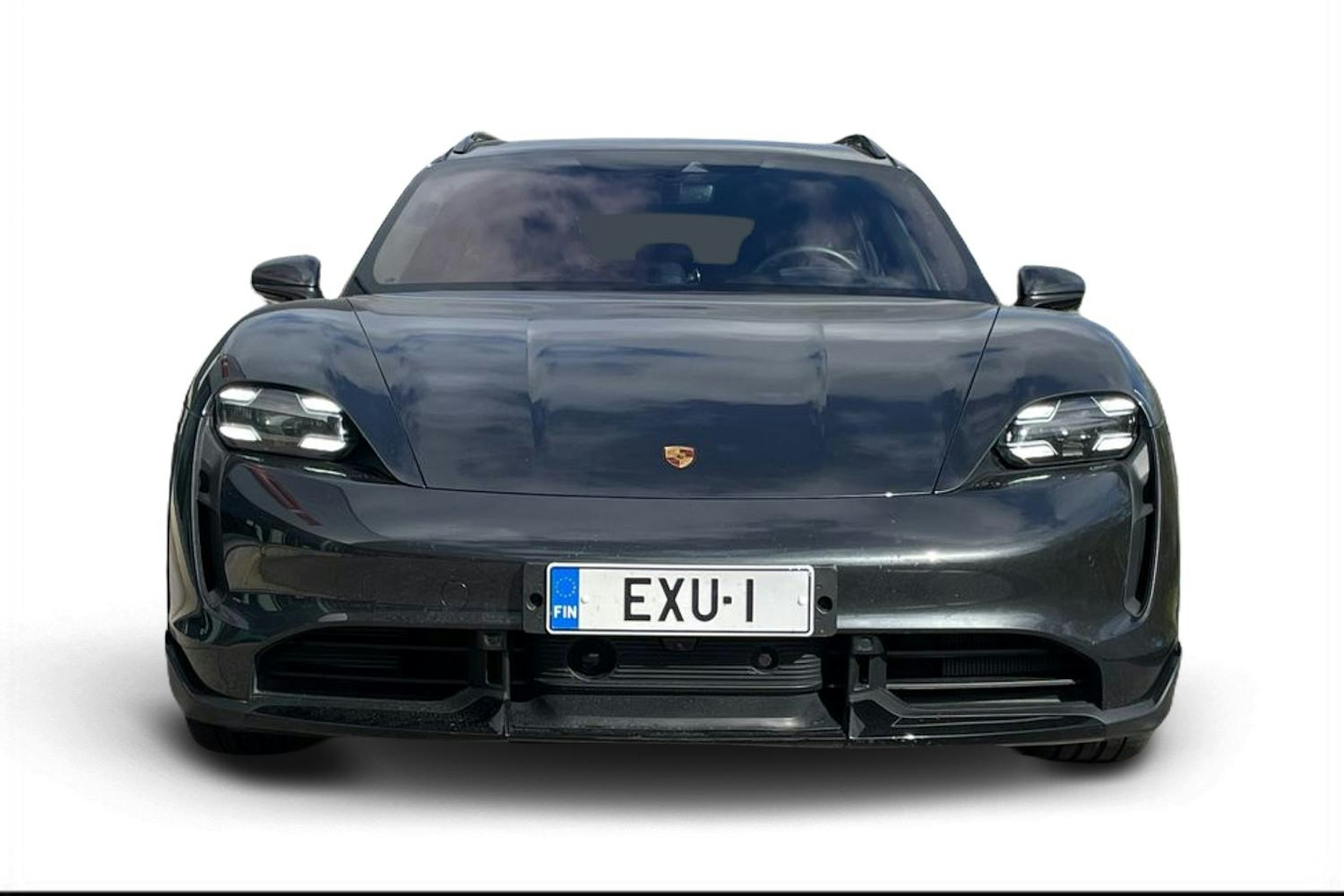 harmaa Porsche Taycan 2022 kuva 4.
