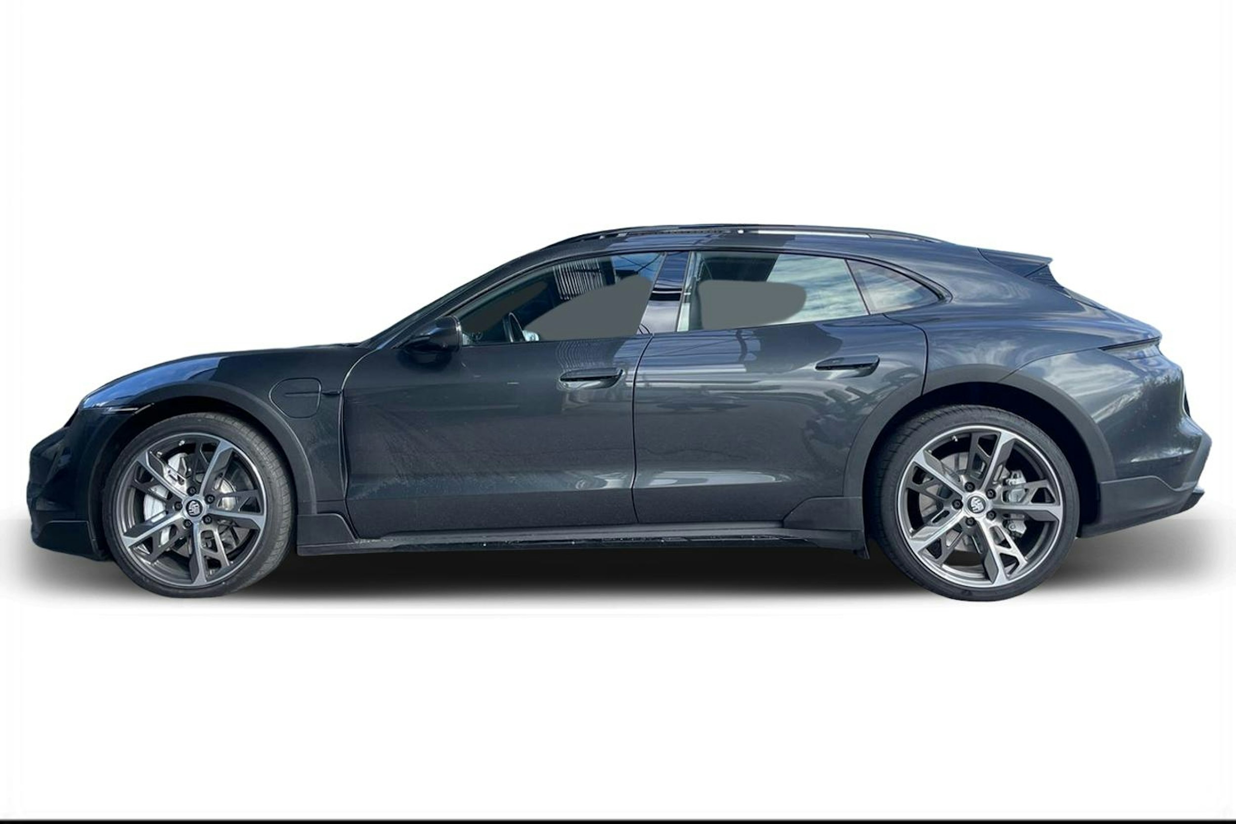 harmaa Porsche Taycan 2022 kuva 5.