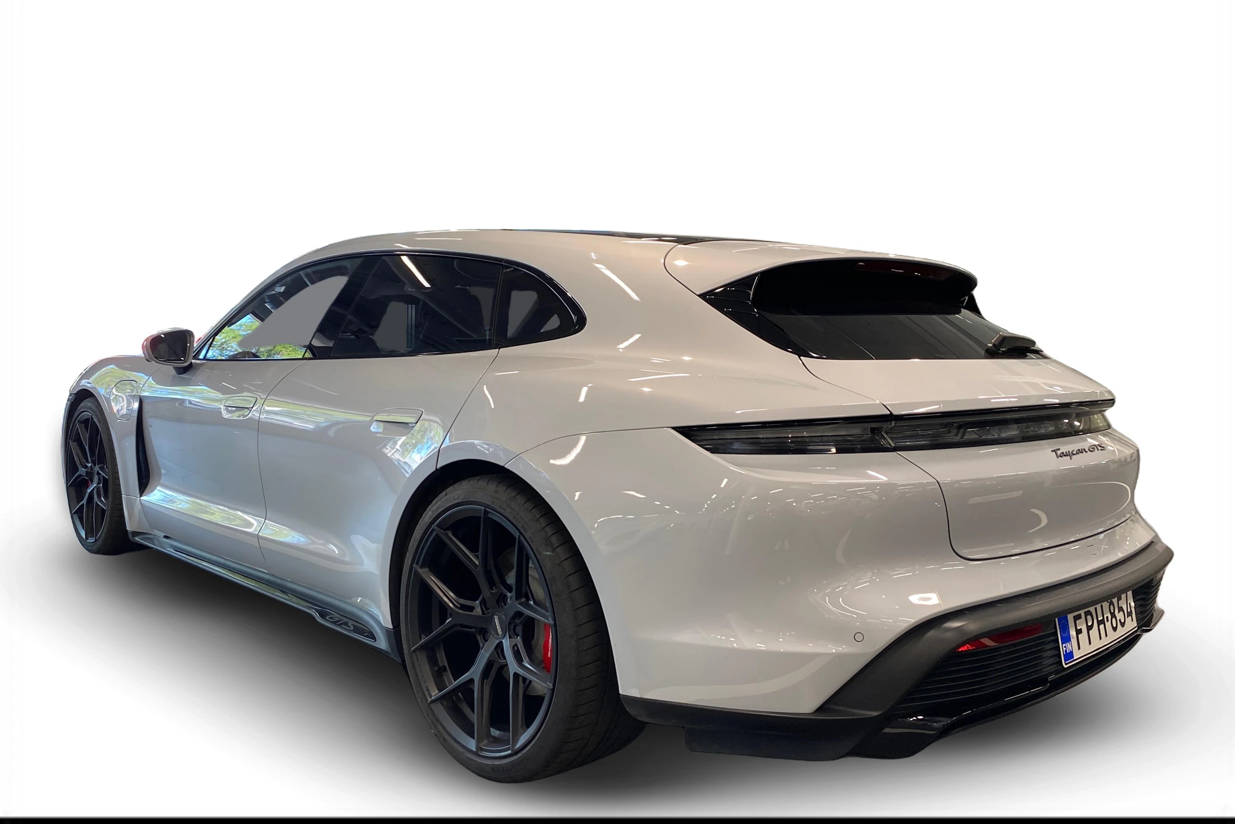 harmaa Porsche Taycan 2022 kuva 2.