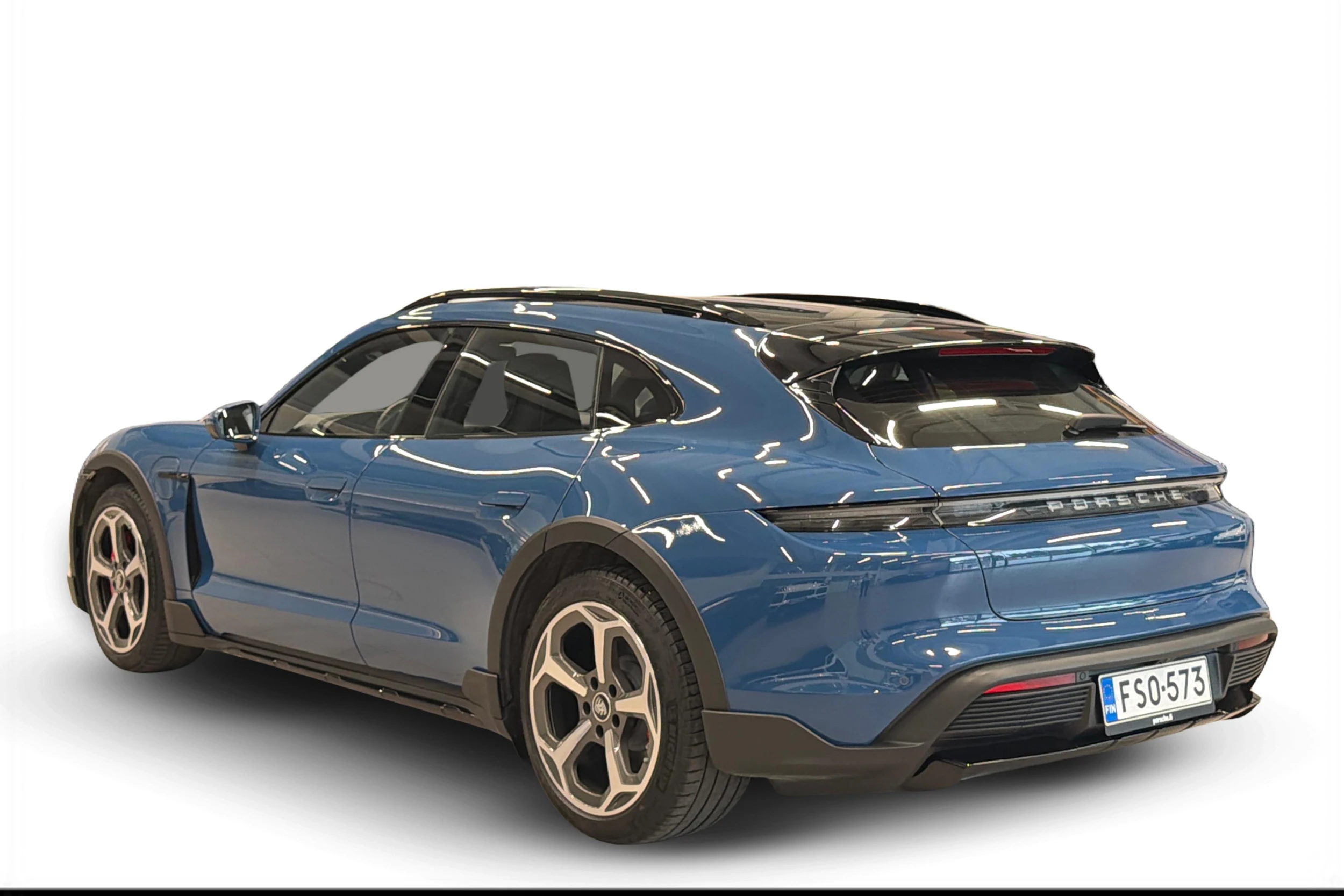Sininen Porsche Taycan 2022 kuva 2.