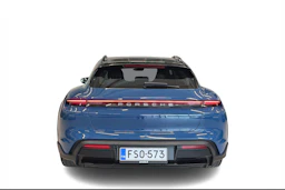 Sininen Porsche Taycan 2022 kuva 3.