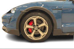 Sininen Porsche Taycan 2022 kuva 8.