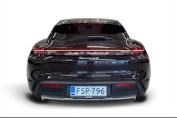 musta Porsche Taycan 2022 kuva 3.