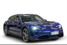 Sininen Porsche Taycan 2022 kuva 1.