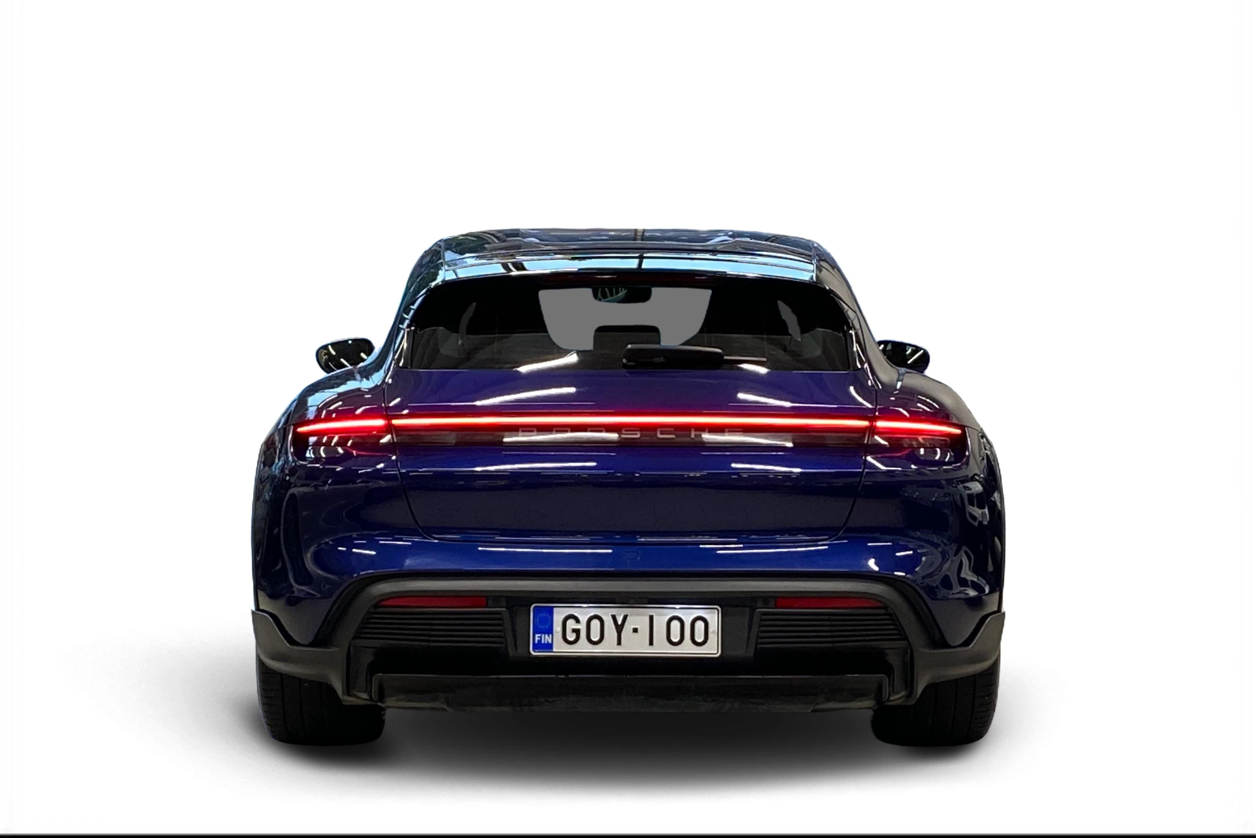 Sininen Porsche Taycan 2022 kuva 3.