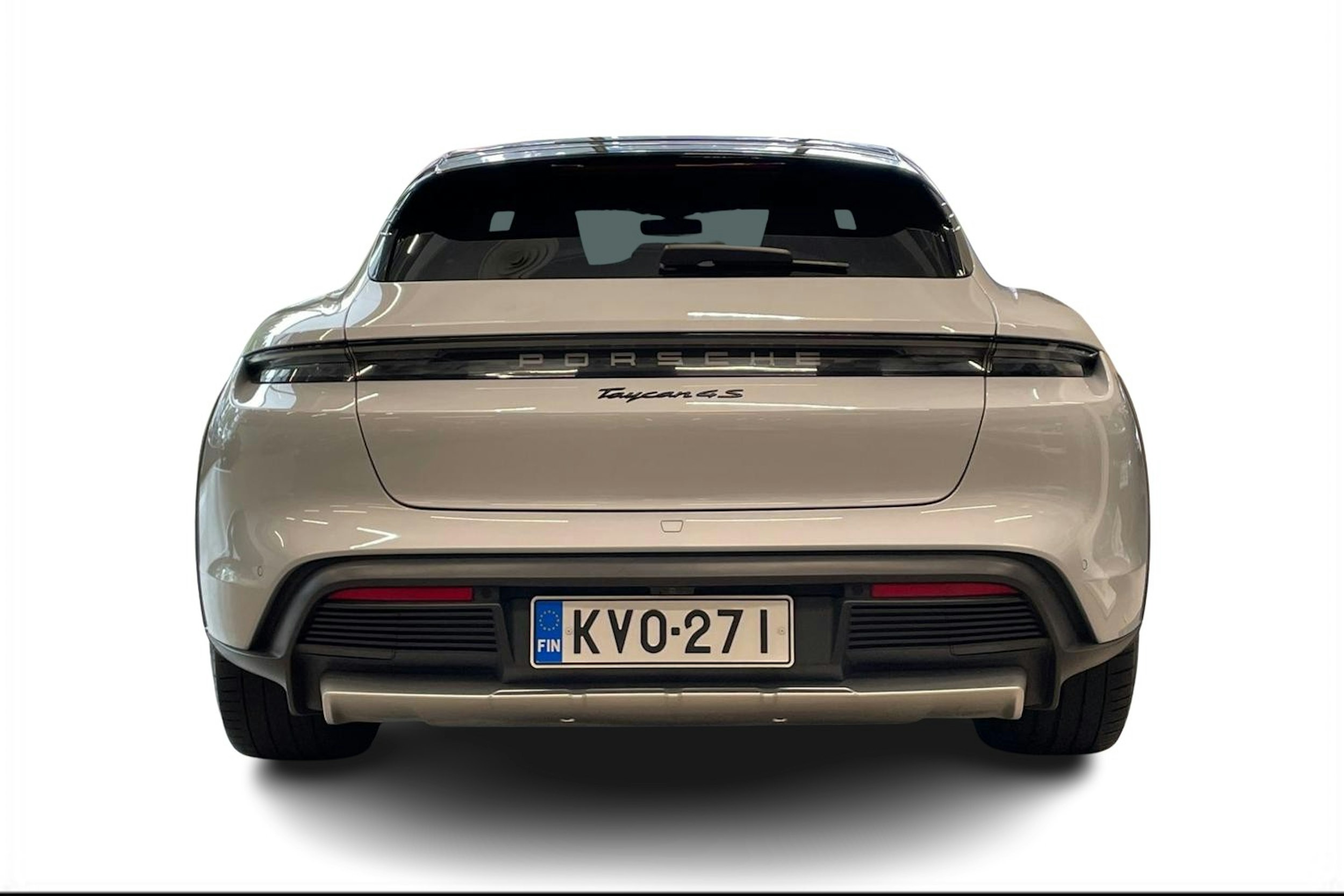 harmaa Porsche Taycan 2022 kuva 3.