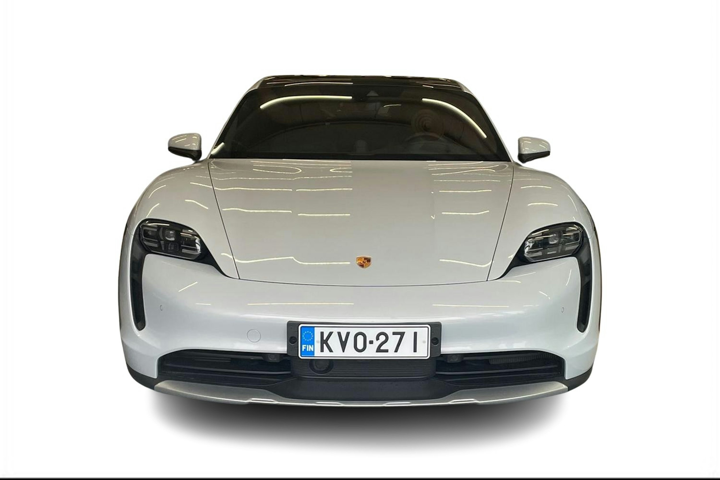 harmaa Porsche Taycan 2022 kuva 4.