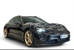 Musta Porsche Taycan 2022 kuva 1.