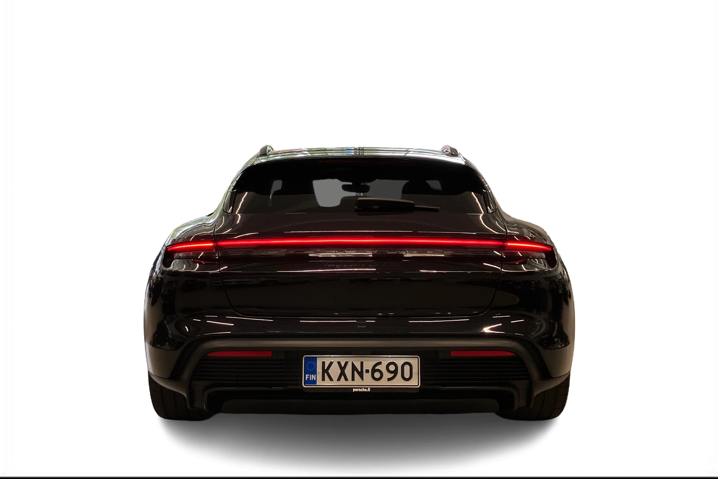 Musta Porsche Taycan 2022 kuva 3.