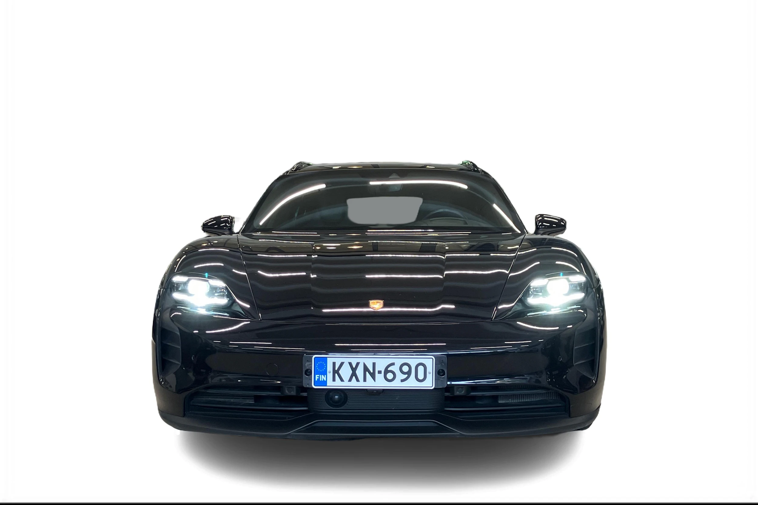 Musta Porsche Taycan 2022 kuva 5.