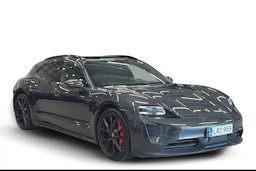 Harmaa Porsche Taycan 2022 kuva 1.