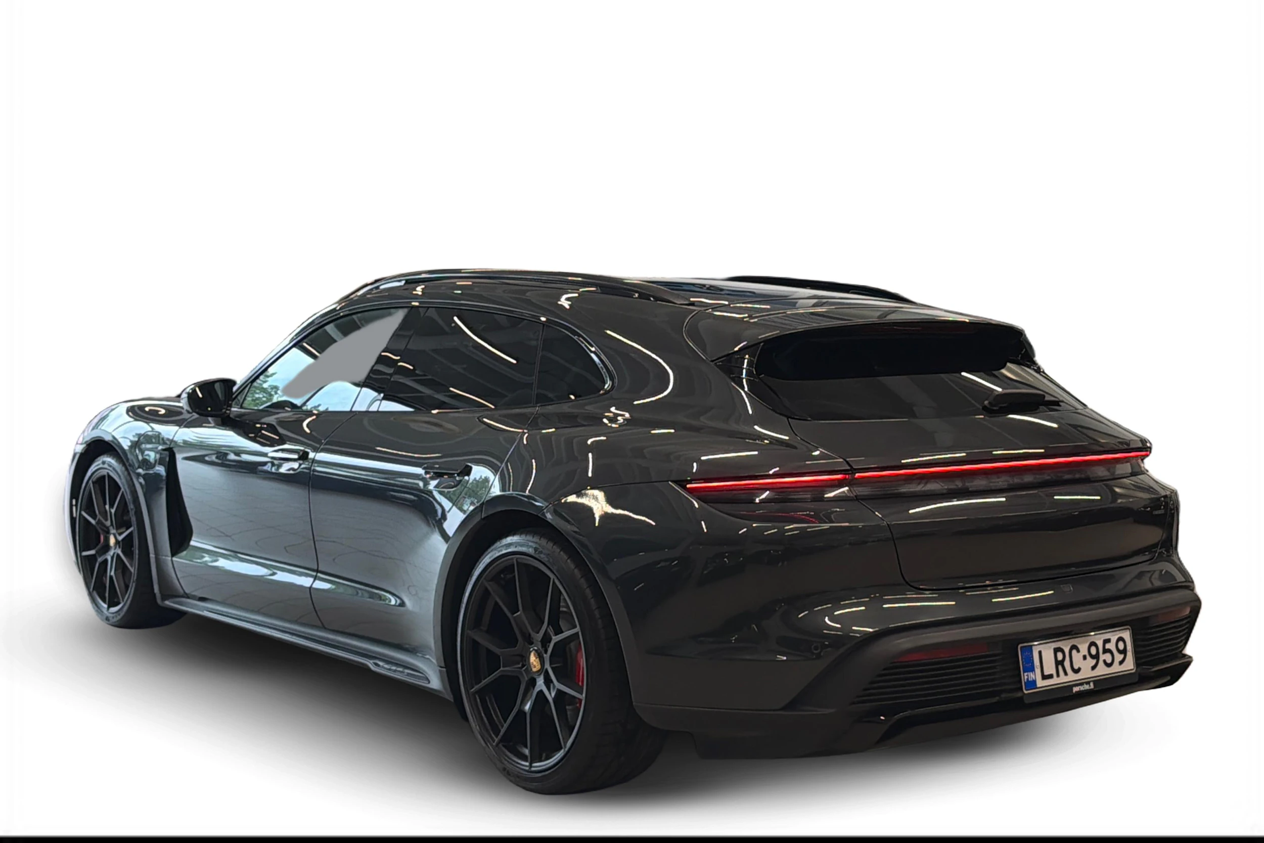 Harmaa Porsche Taycan 2022 kuva 2.