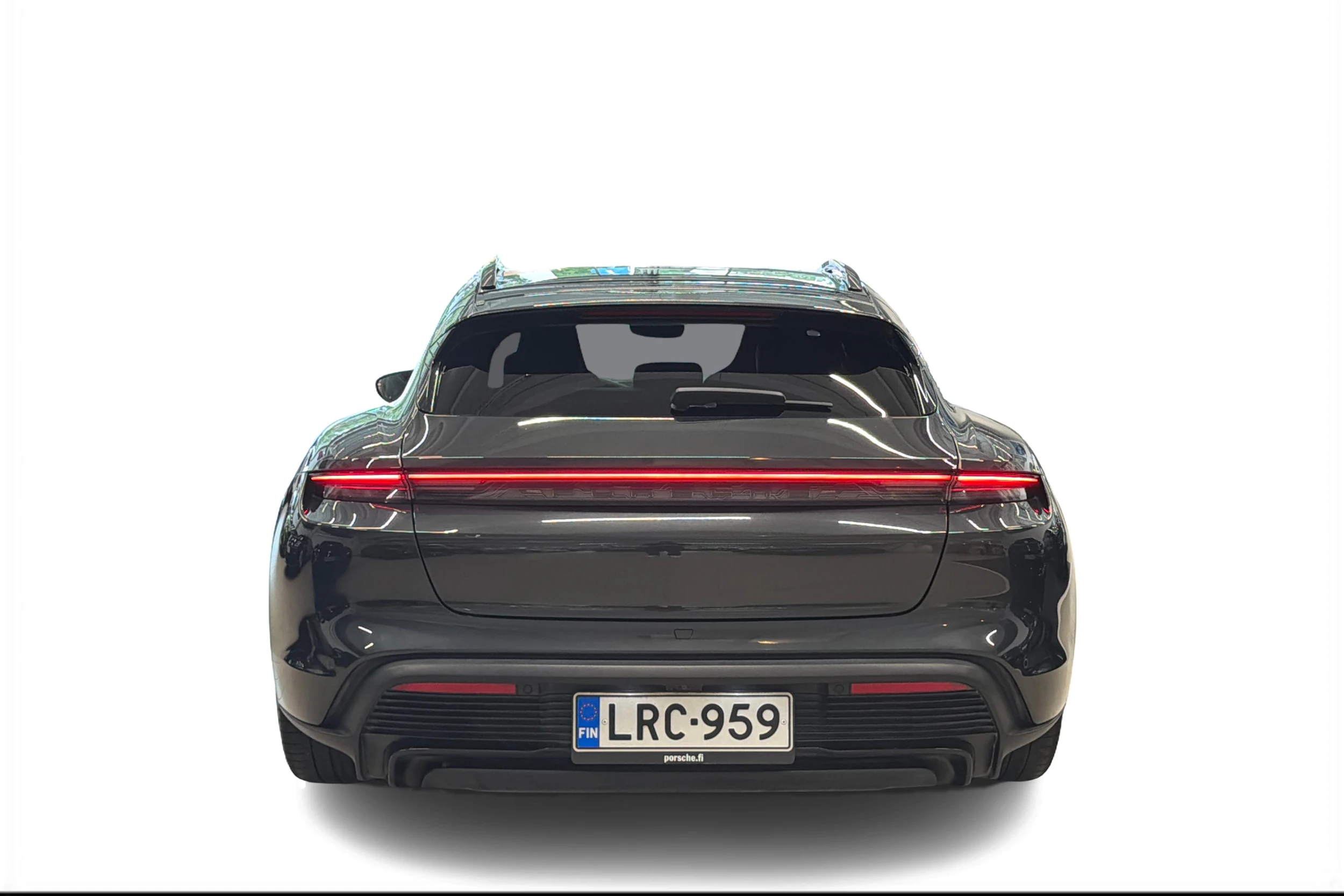 Harmaa Porsche Taycan 2022 kuva 3.