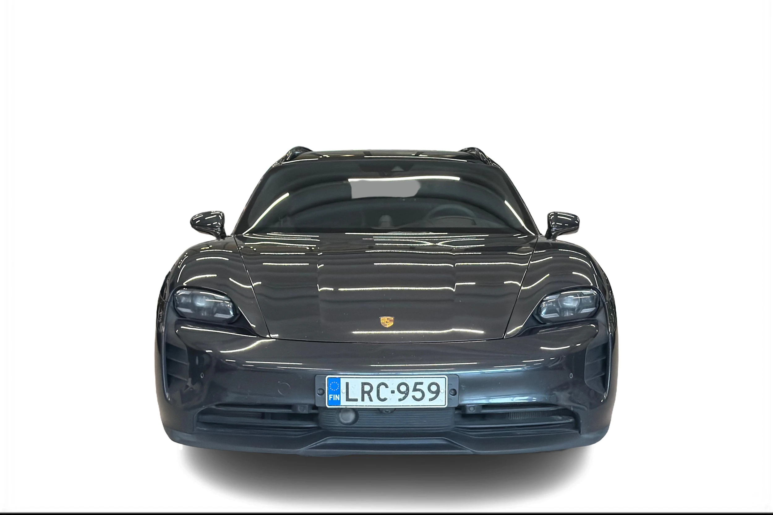 Harmaa Porsche Taycan 2022 kuva 5.
