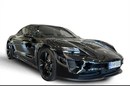 musta Porsche Taycan 2022 kuva 1.