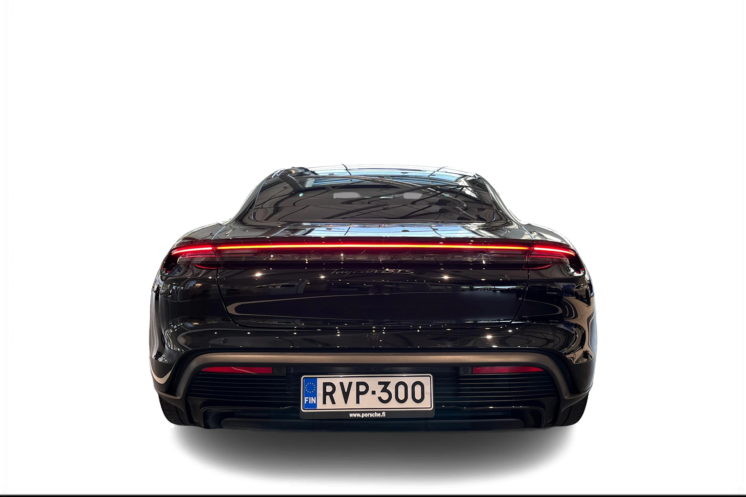 musta Porsche Taycan 2022 kuva 3.