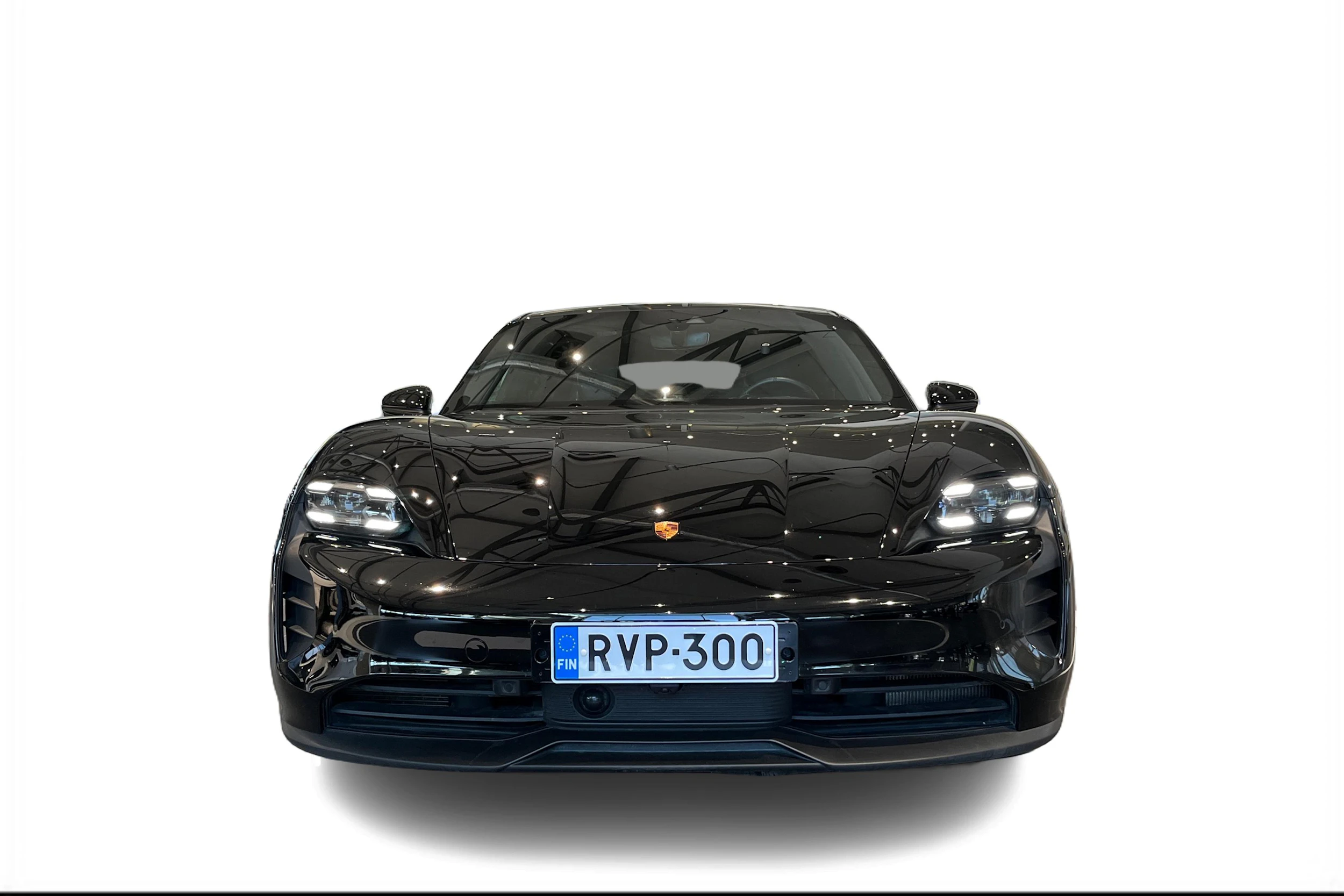 musta Porsche Taycan 2022 kuva 4.