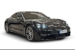 Musta Porsche Taycan 2022 kuva 1.