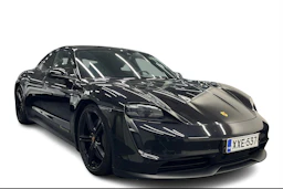 musta Porsche Taycan 2022 kuva 1.