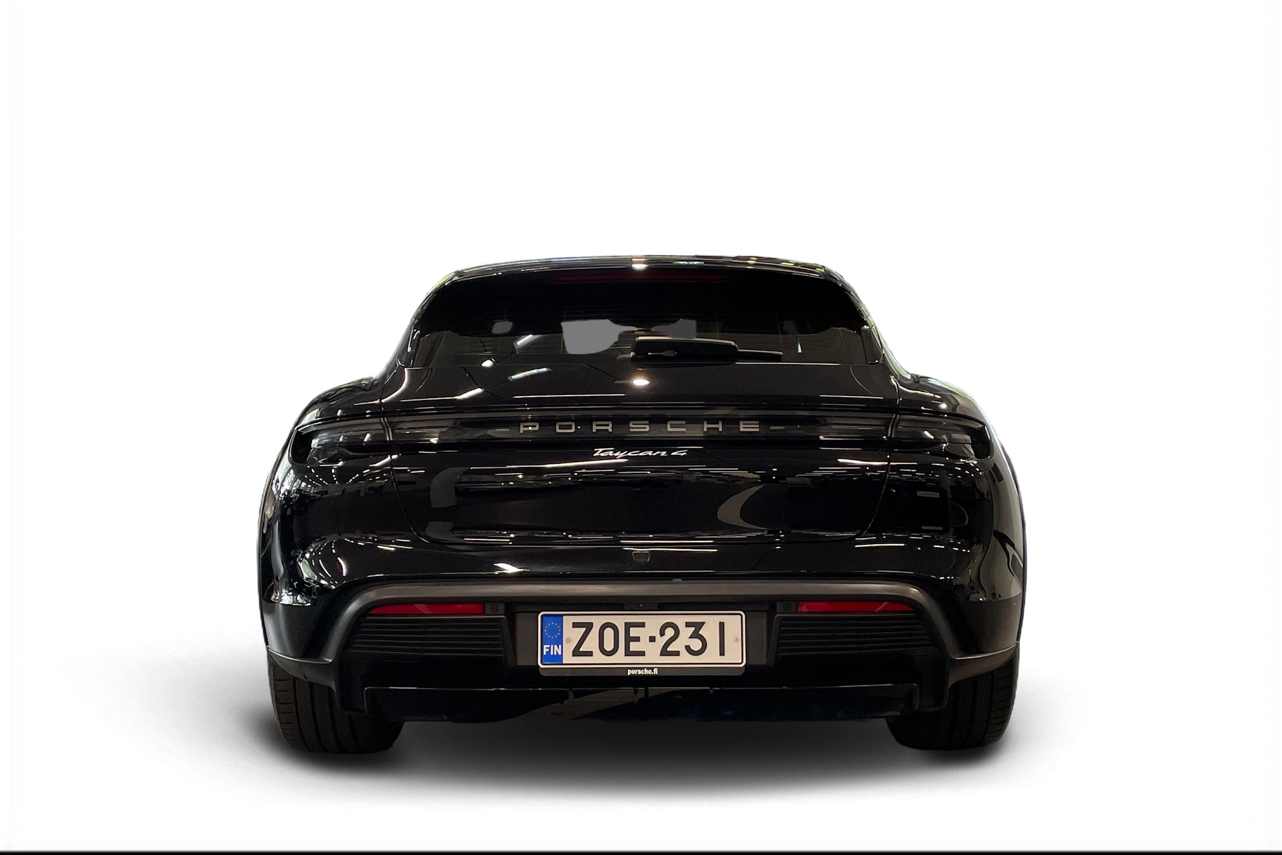 musta Porsche Taycan 2022 kuva 3.