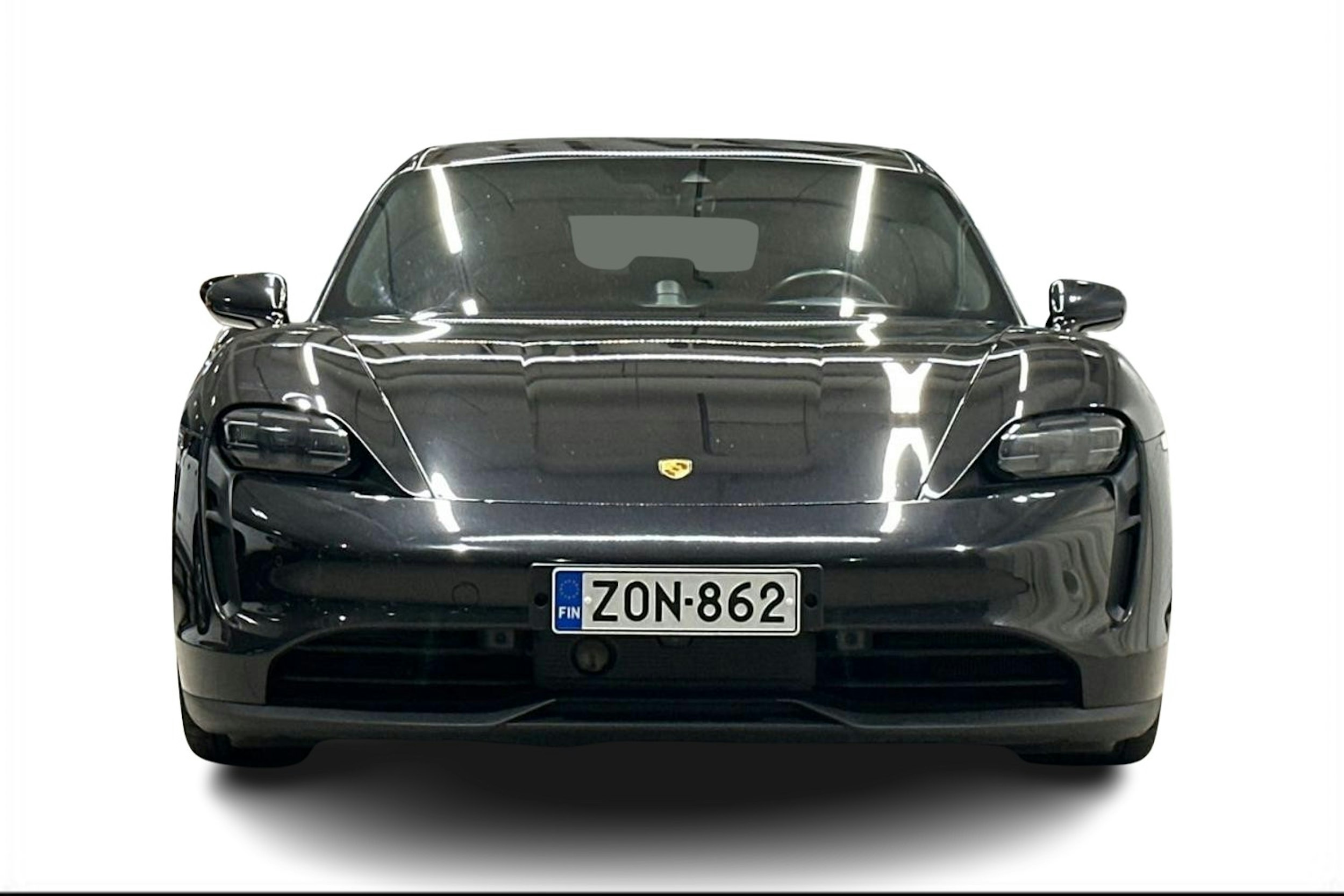 musta Porsche Taycan 2022 kuva 4.