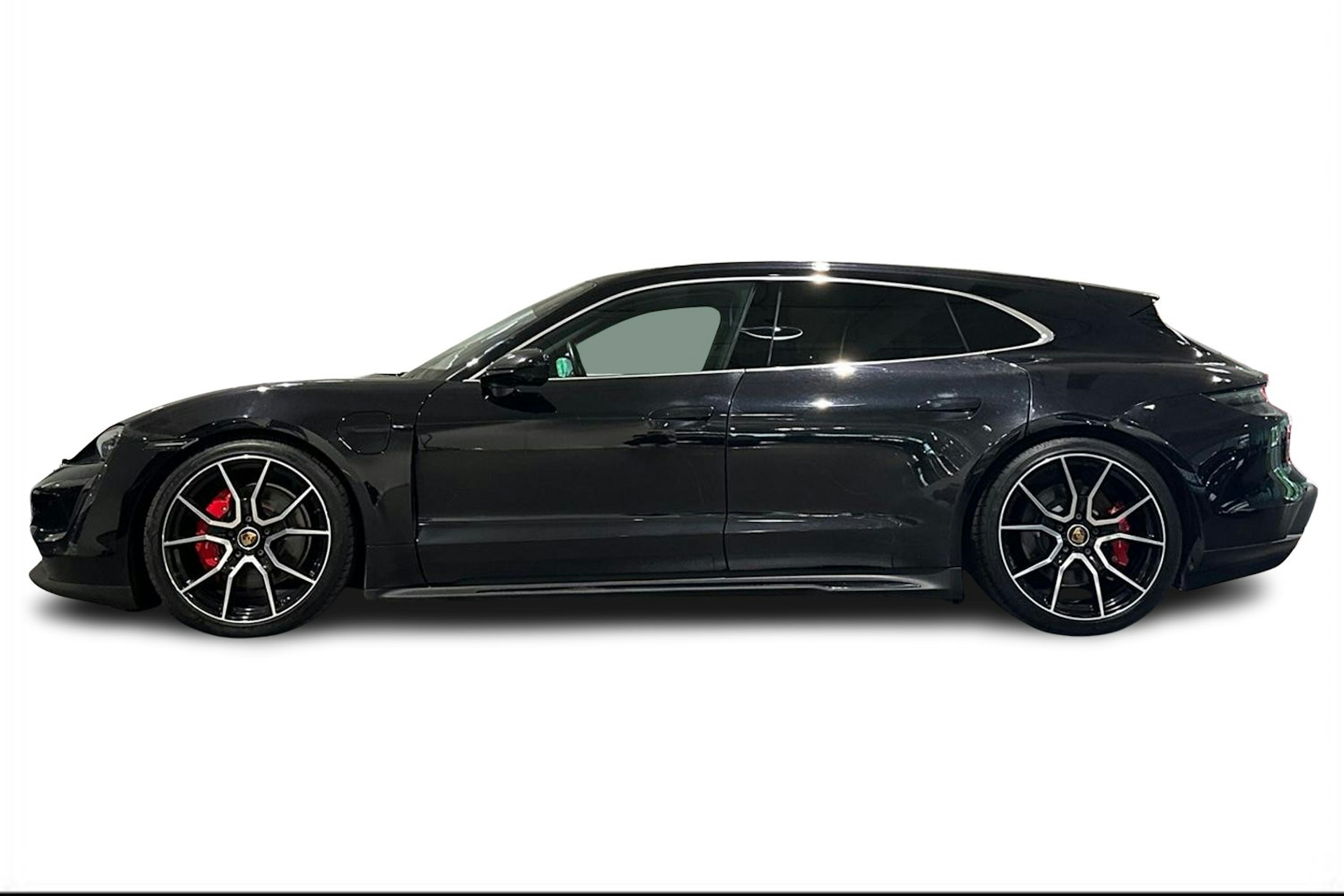musta Porsche Taycan 2022 kuva 5.