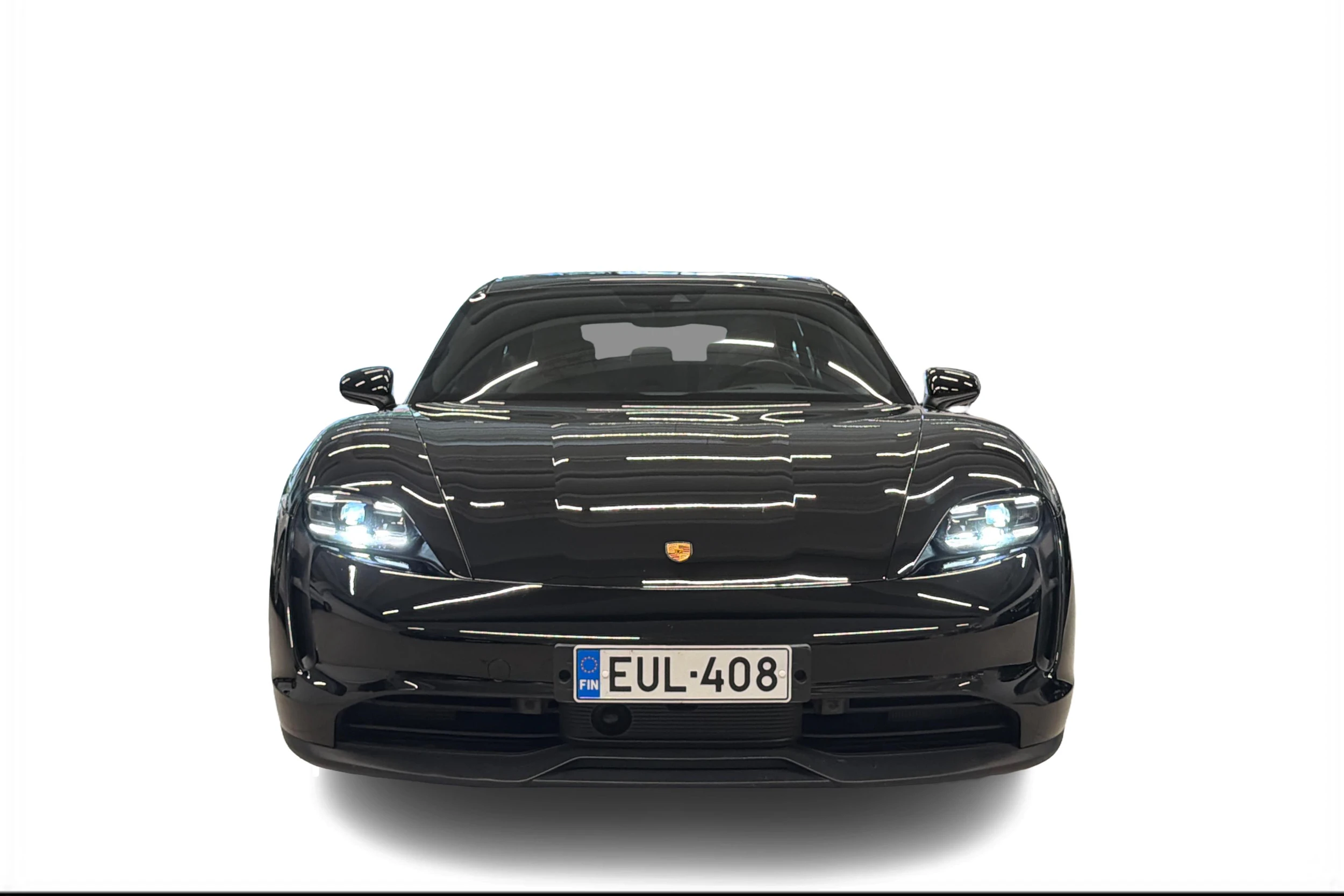 Musta Porsche Taycan 2023 kuva 5.