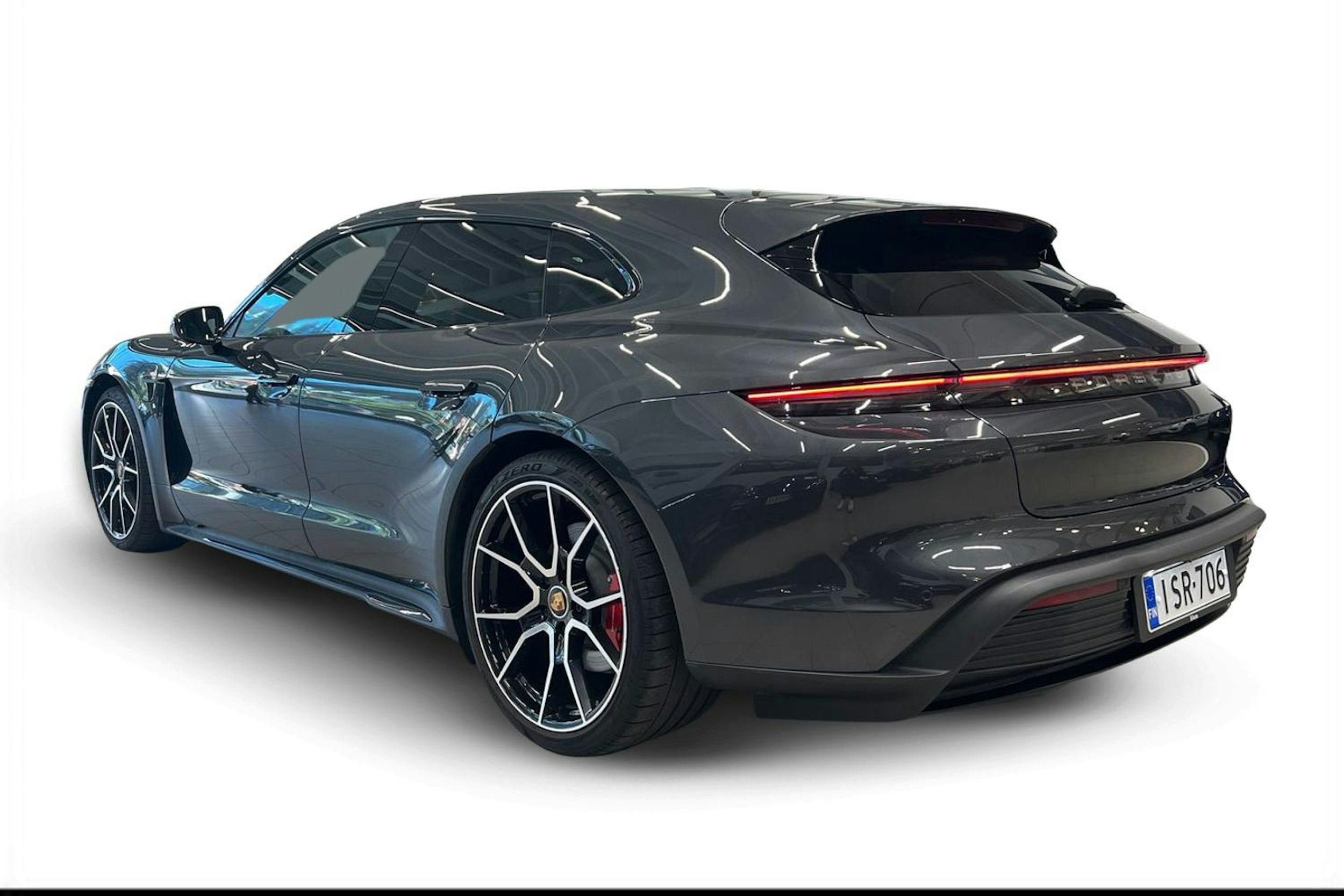 harmaa Porsche Taycan 2023 kuva 2.
