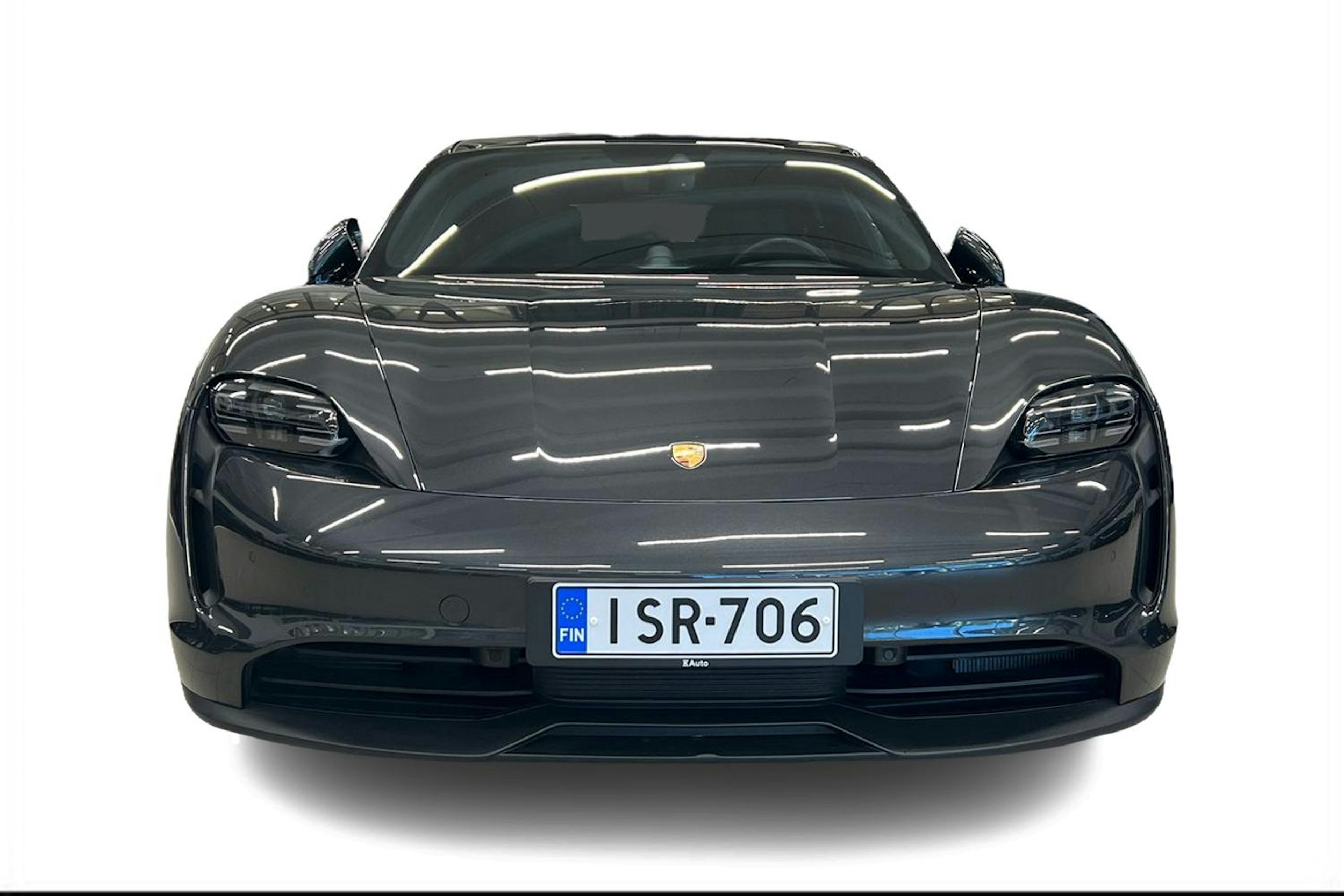harmaa Porsche Taycan 2023 kuva 4.