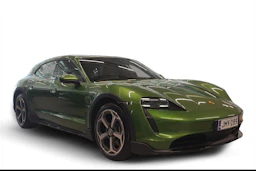 vihreä Porsche Taycan 2023 kuva 1.