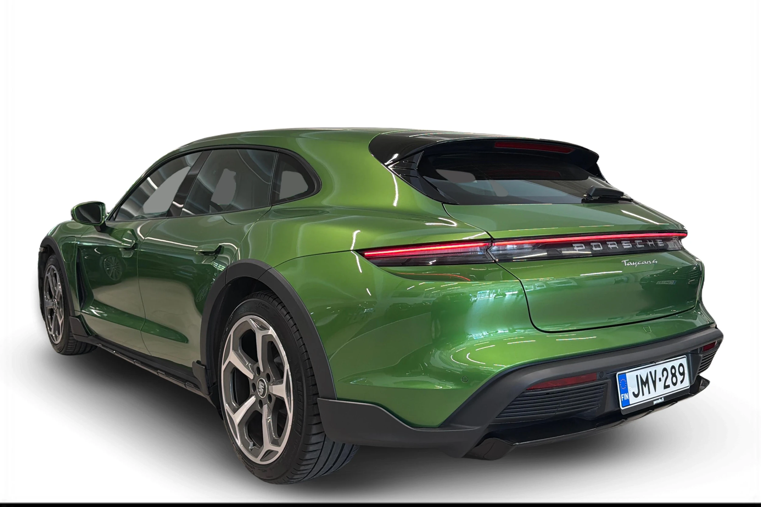 vihreä Porsche Taycan 2023 kuva 2.